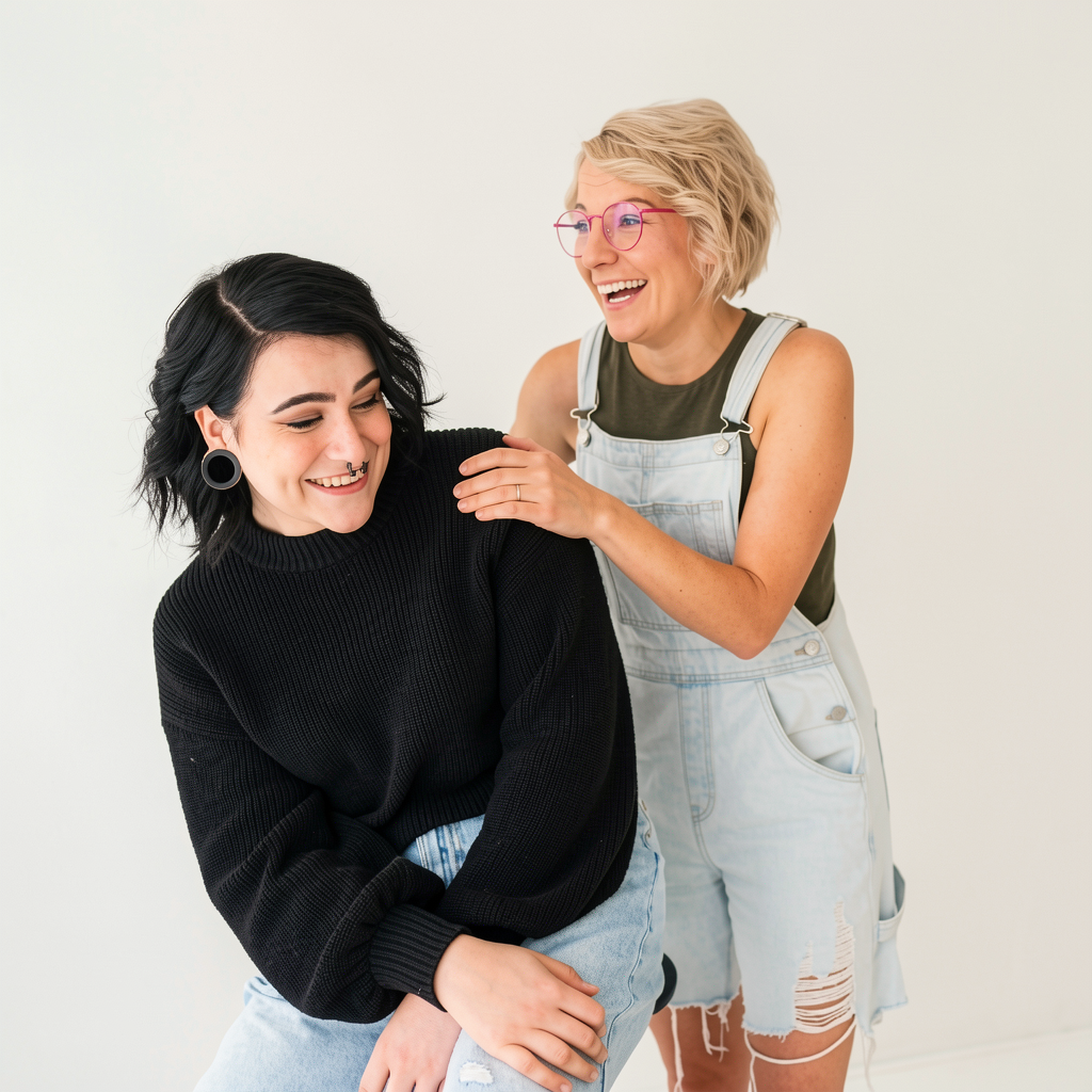 Noora ja Veronica, Kavalon kiharan kampaajat